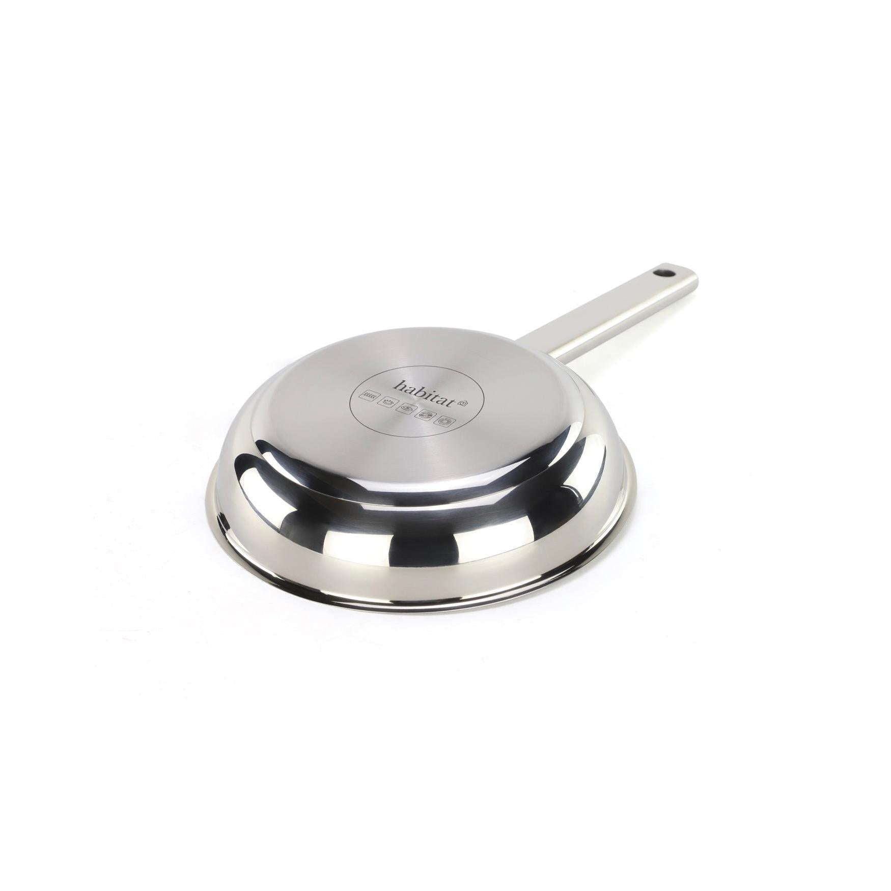 Épure - Pôele En Inox - Argenté - 4 Tailles