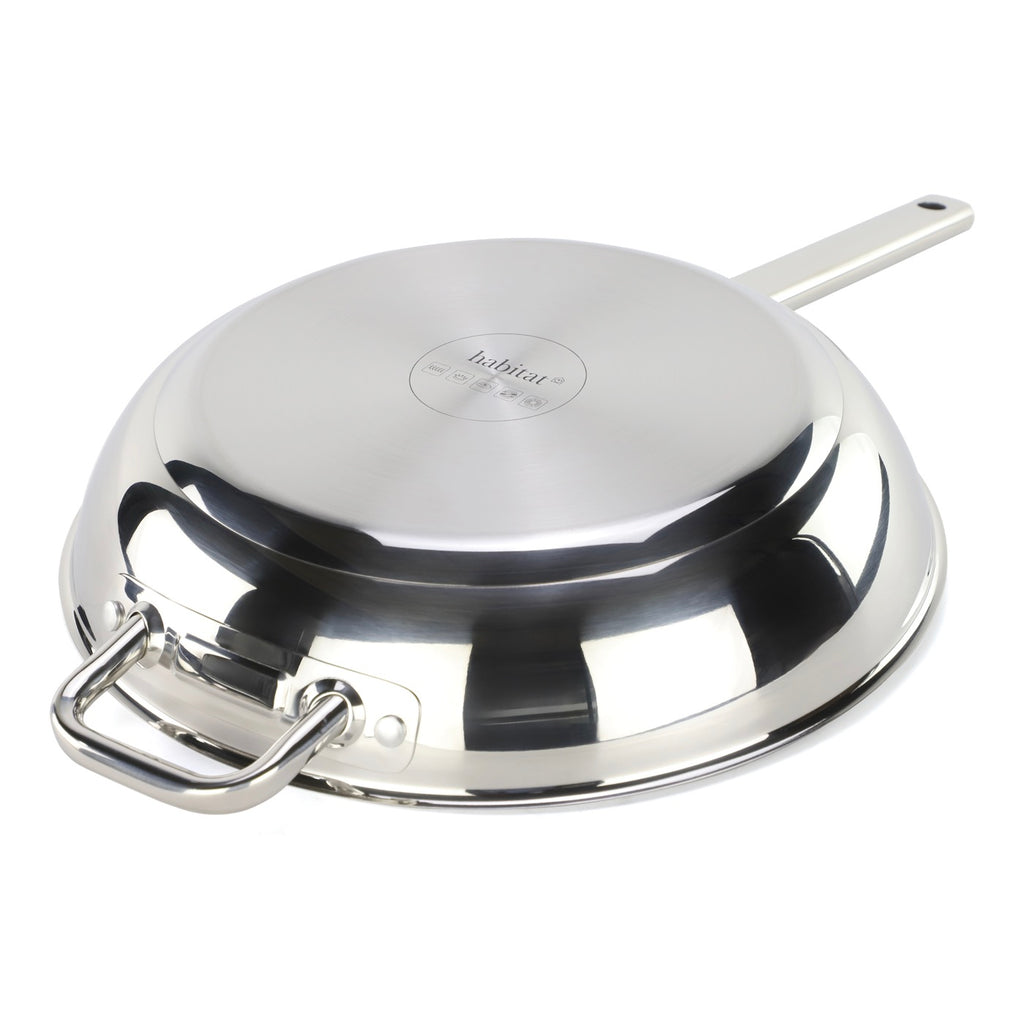 Épure - Pôele En Inox - Argenté - 4 Tailles