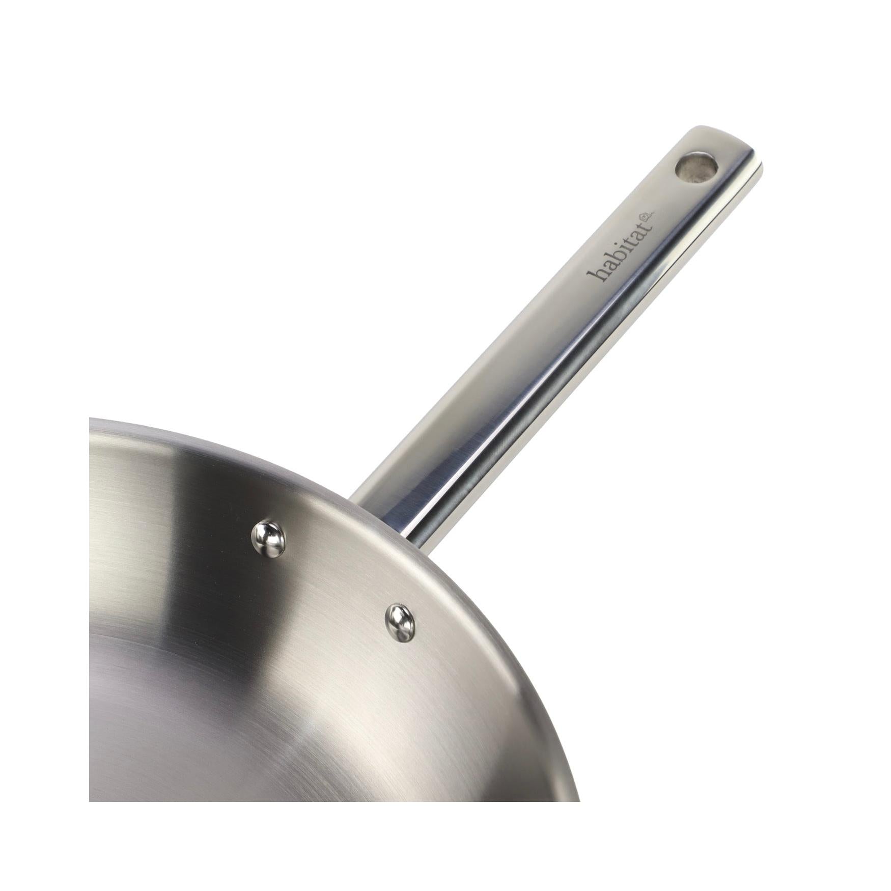 Épure - Pôele En Inox - Argenté - 4 Tailles