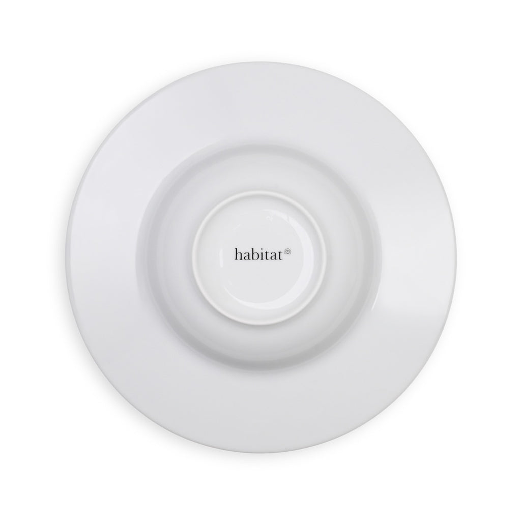 Solène - Lot De 6 Assiettes Creuses - Ø23Cm - Blanc