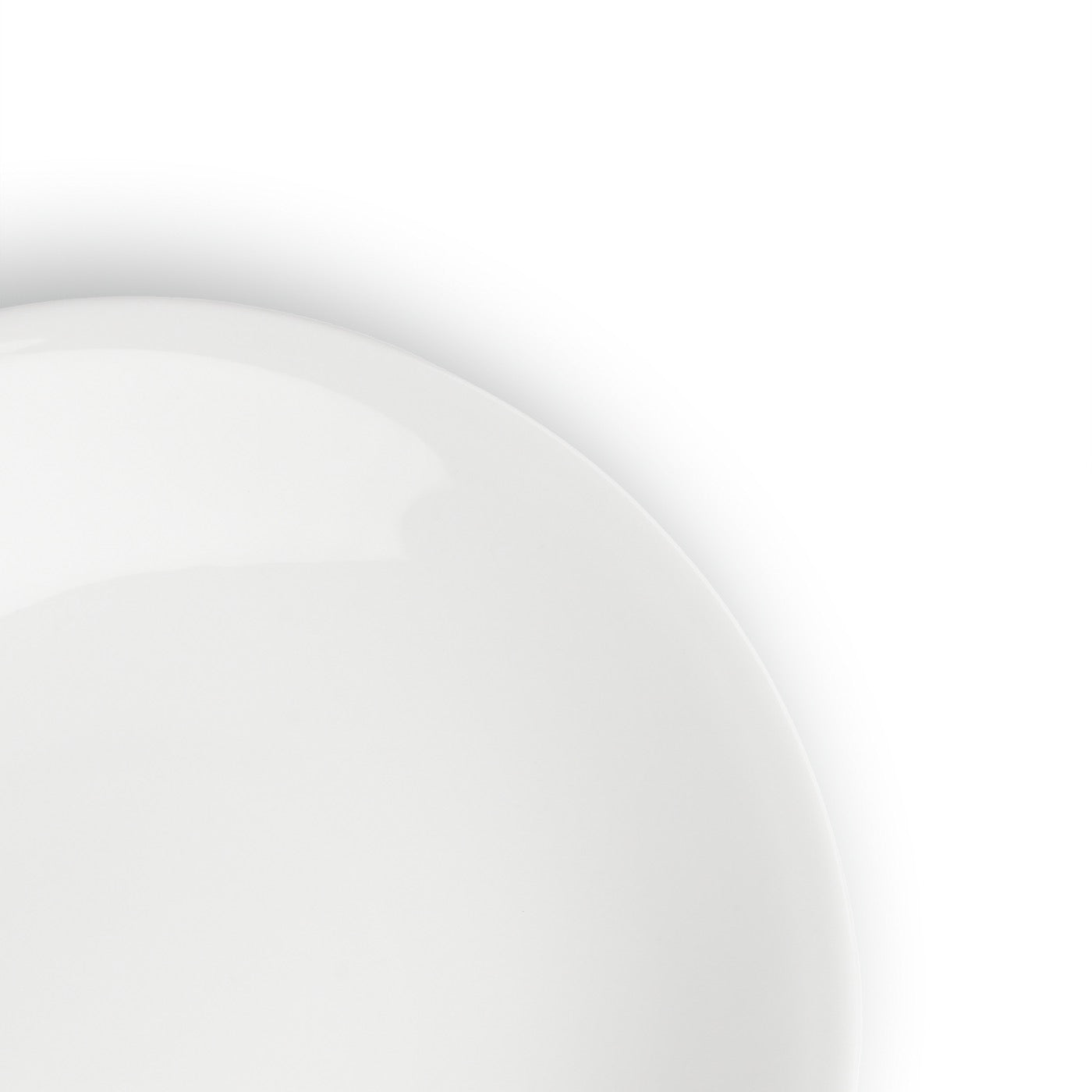 Taidu Ii - 6 Assiettes Plates En Bone China - 26,7Cm - Blanc