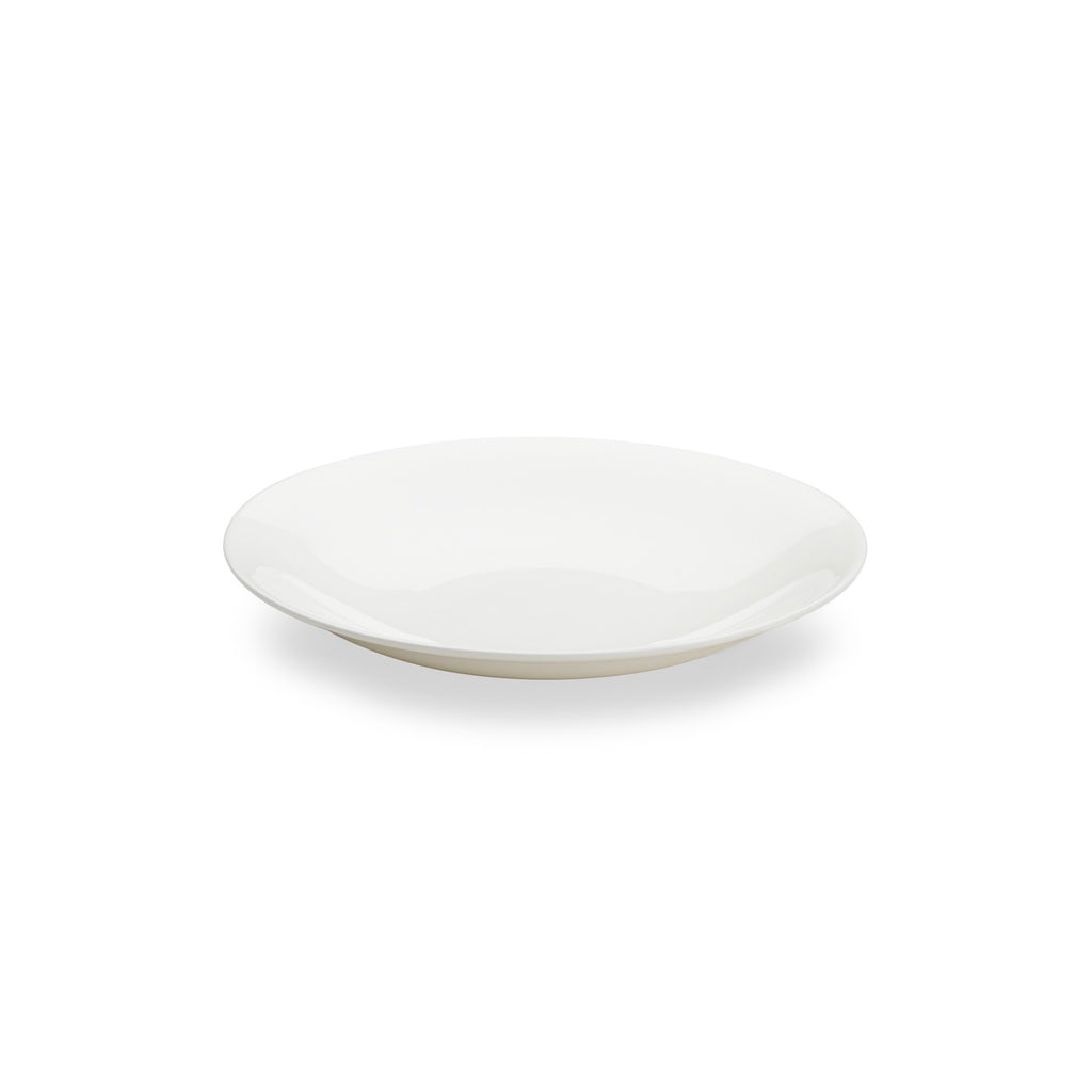 Taidu Ii - 6 Assiettes Creuses En Bone China - 21,8Cm - Blanc