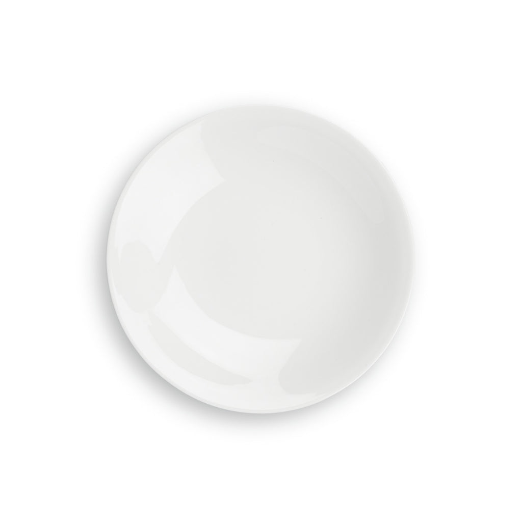 Taidu Ii - 6 Assiettes Creuses En Bone China - 21,8Cm - Blanc