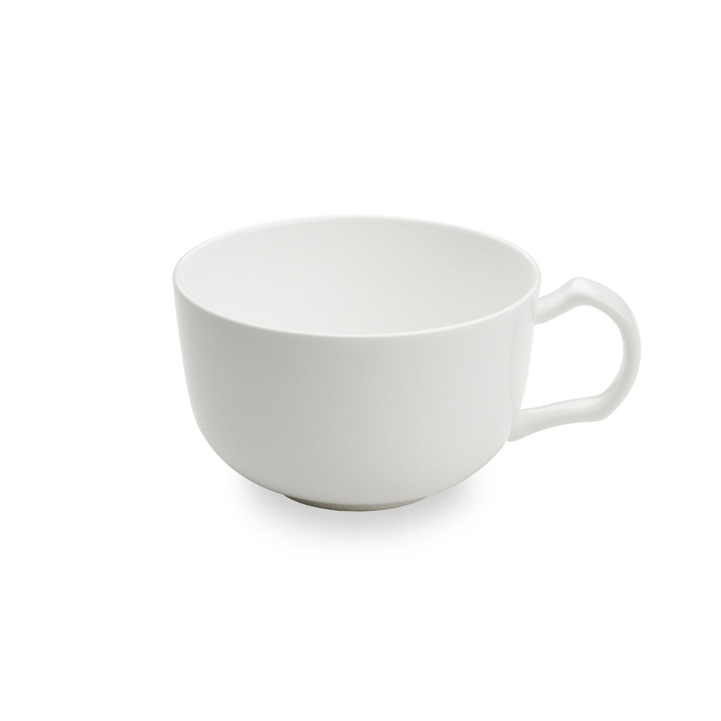 Taidu Ii - Service De 6 Tasses Et Sous-Tasses À Café En Bone China - 23Cl - Blanc