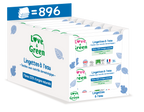 Toallitas Ecológicas Al Agua - Fibras 100% De Origen Natural - 56 Toallitas
