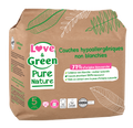 Pure Nature Hypoallergenic And Eco-Friendly Unbleached Nappies Size 5 X 33