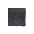 Serviette De Toilette "Soft" - 100% Coton - Gris Anthracite
