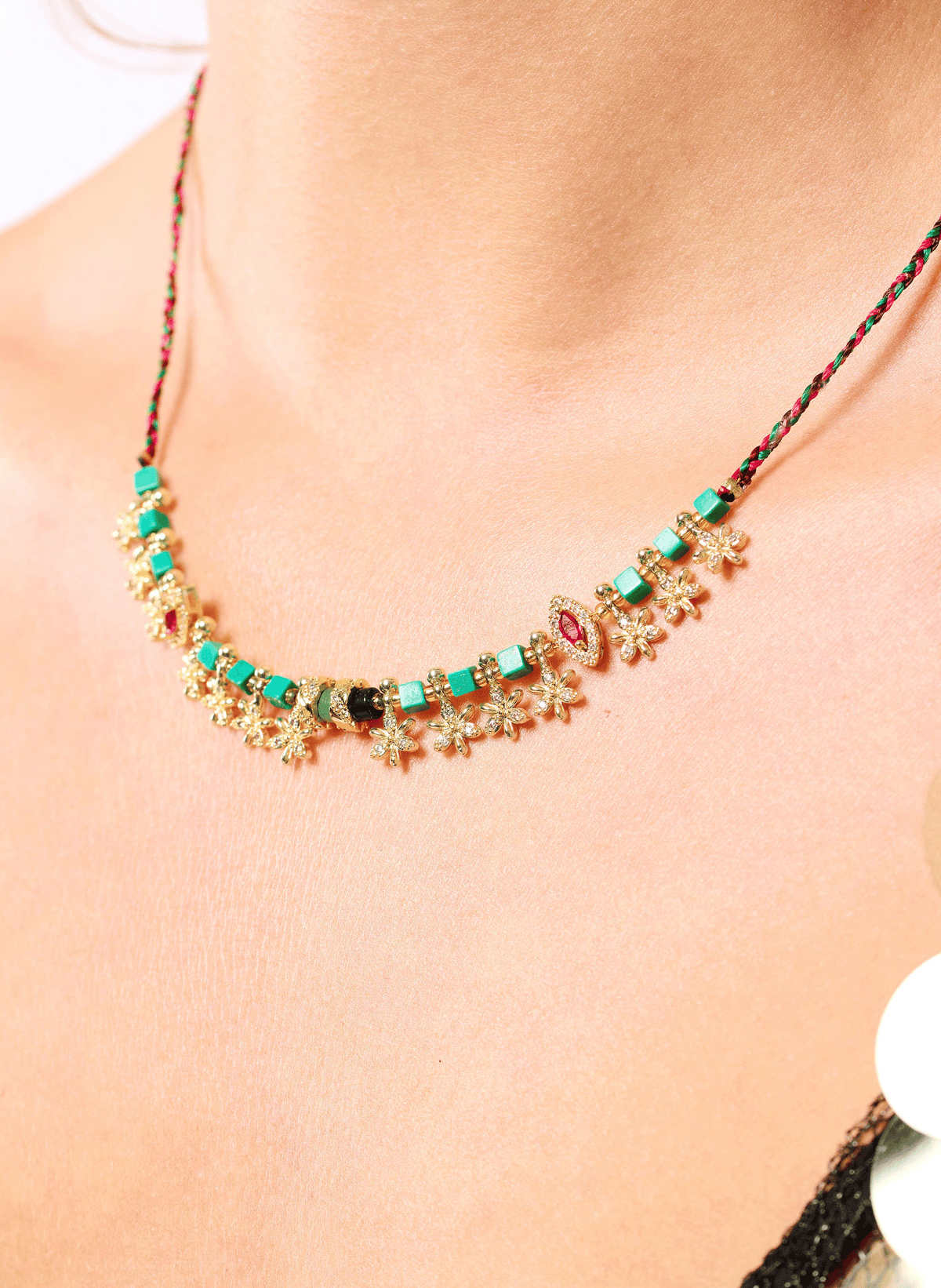 Jadessy Necklace - Green