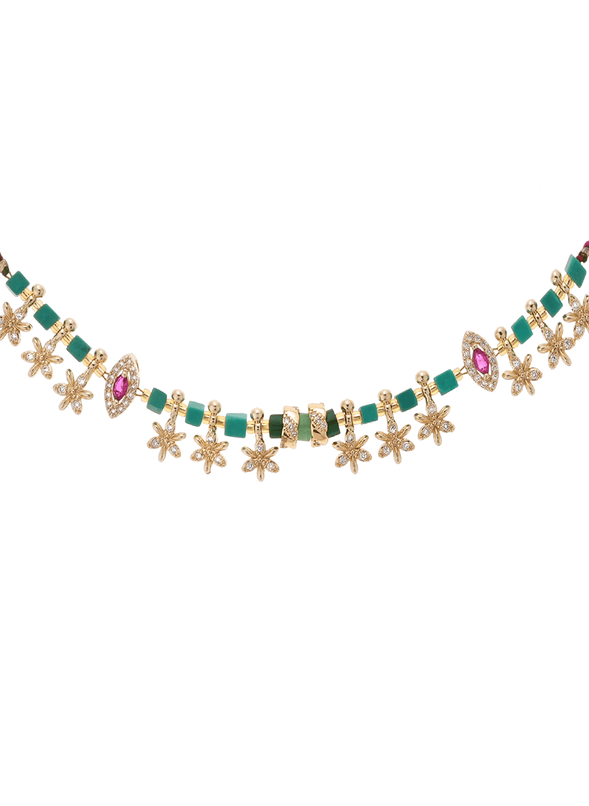 Jadessy Necklace - Green