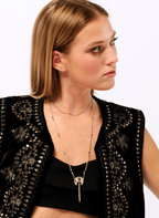 Ketting Veyla - Zwart