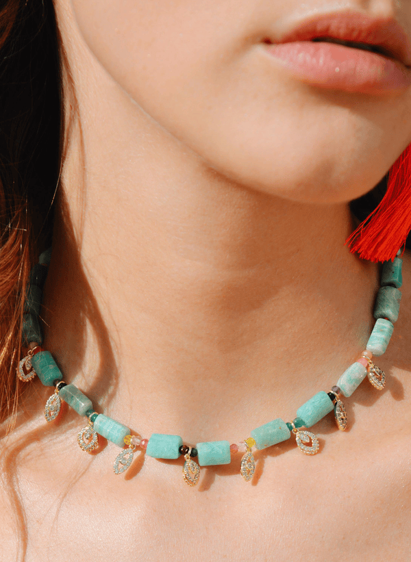 Ketting Piad - Turkoois