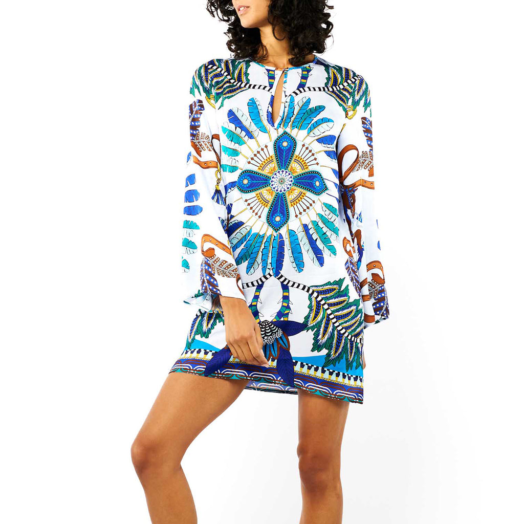 Vestido Come - Azul