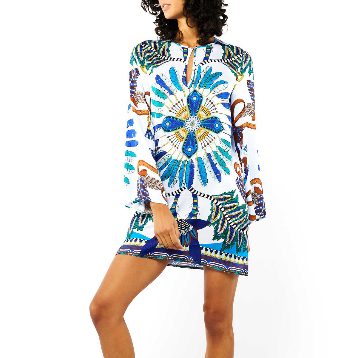 Vestido Come - Azul