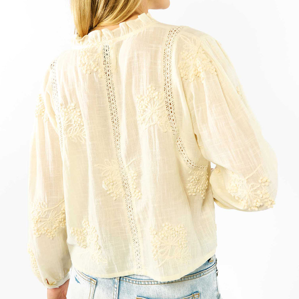 Bluse Teresa – Weiß