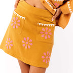 Jupe Nona - Marron