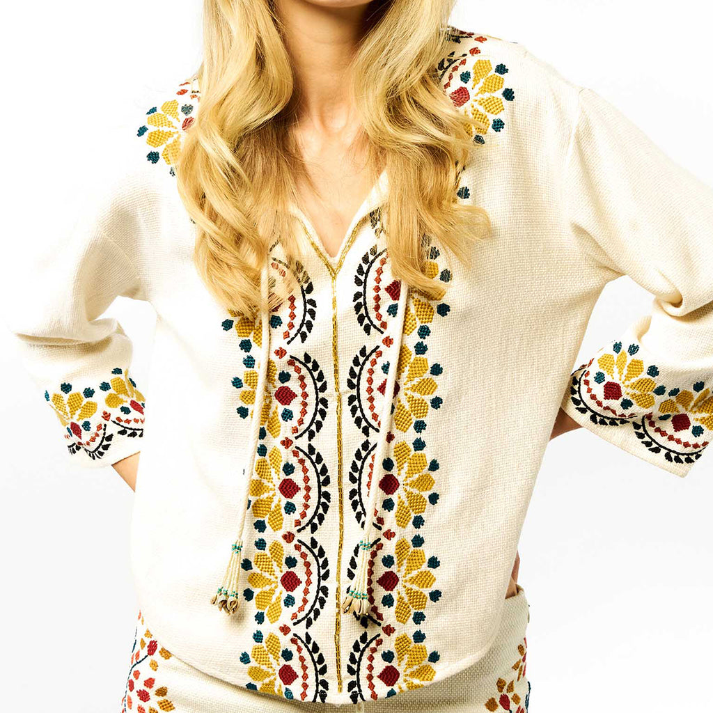 Blus Talara - Beige