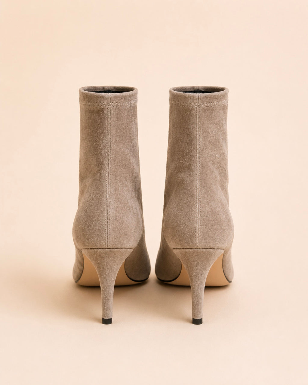 Petra Ankle Boot In Black Suede
