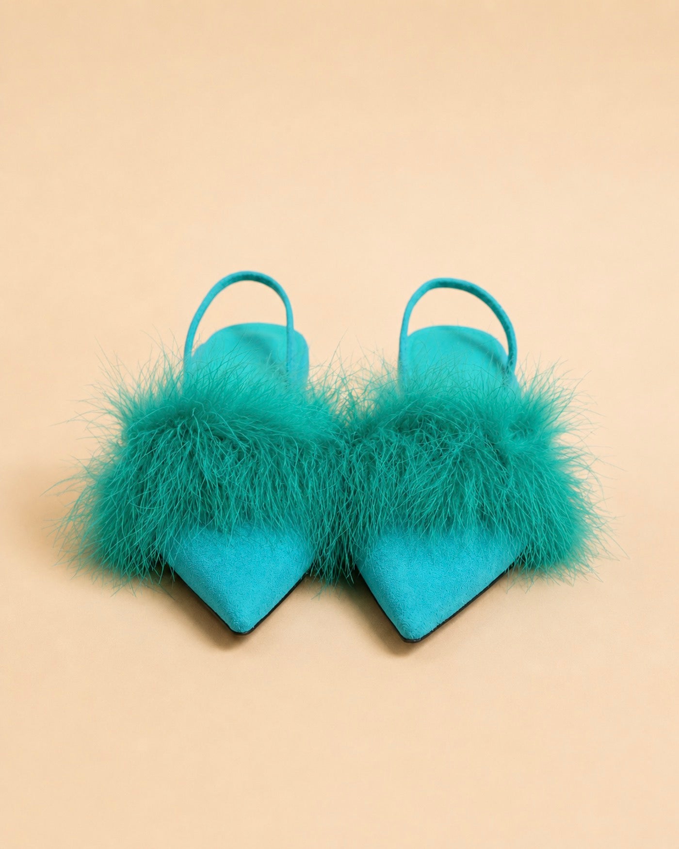 Baya In Green Suede