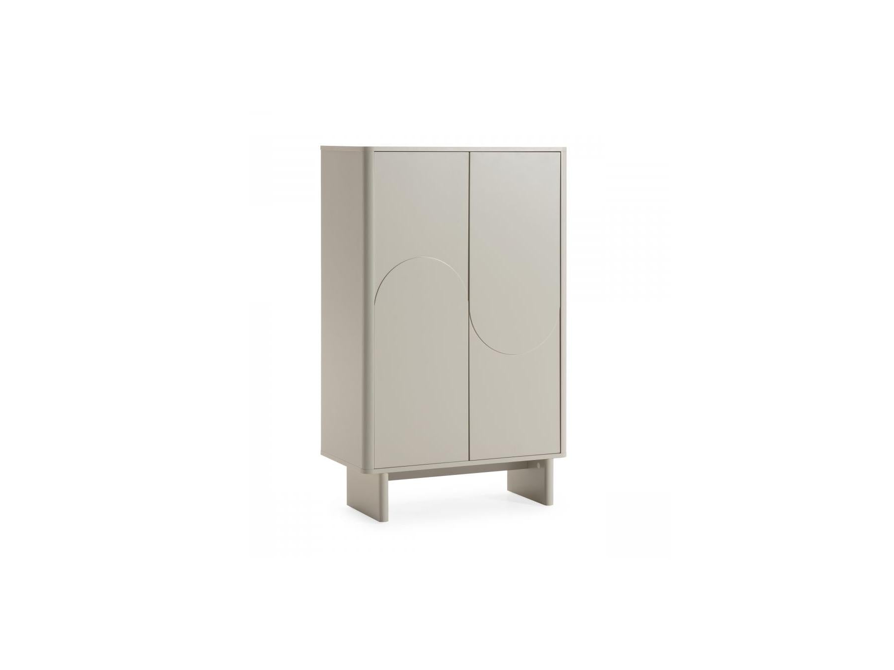 Esteban - Buffet Haut 2 Portes - Formes Géométriques