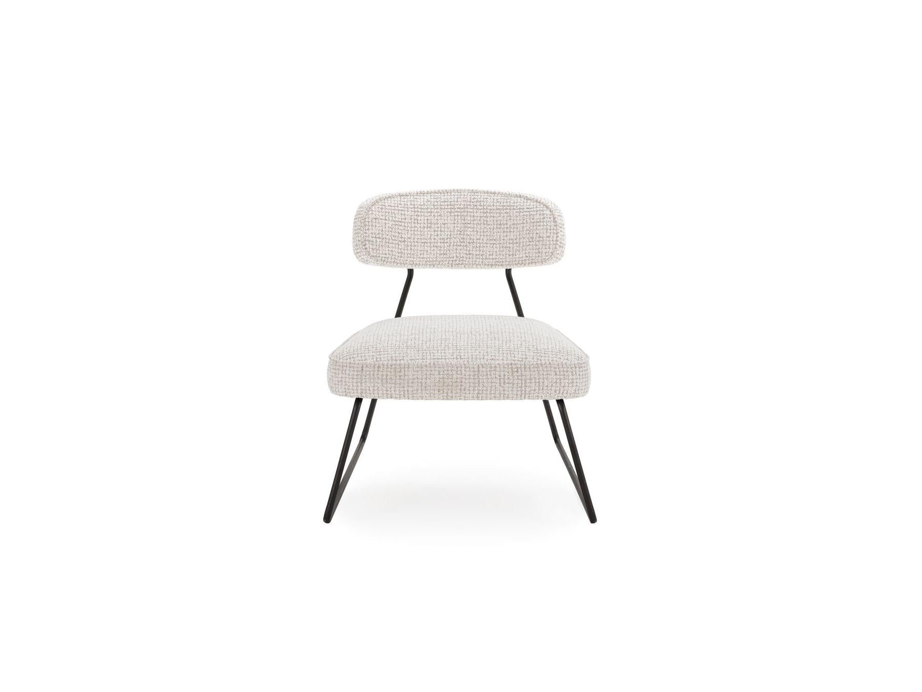 Manon - Lot De 2 Fauteuils - Tissu Bouclette