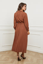 Dress - Brown