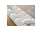 Pamira - Fixed Straight 3-Seater Sofa - Bouclé Fabric