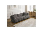 Pamira - Fixed Straight 3-Seater Sofa - Bouclé Fabric