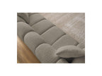 Pamira - Fixed Straight 3-Seater Sofa - Bouclé Fabric
