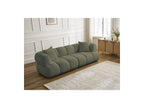 Pamira - Fixed Straight 3-Seater Sofa - Bouclé Fabric