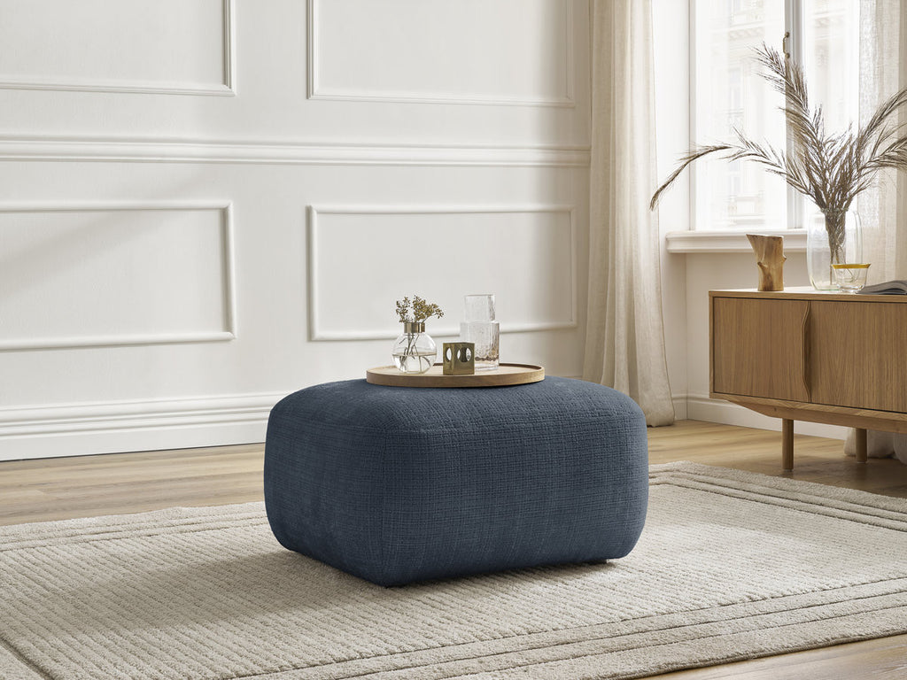 Denise - Pouffe - Textured Fabric