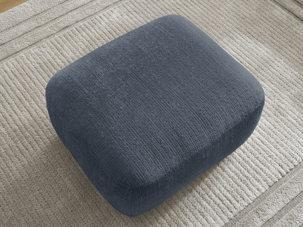 Denise - Pouffe - Textured Fabric