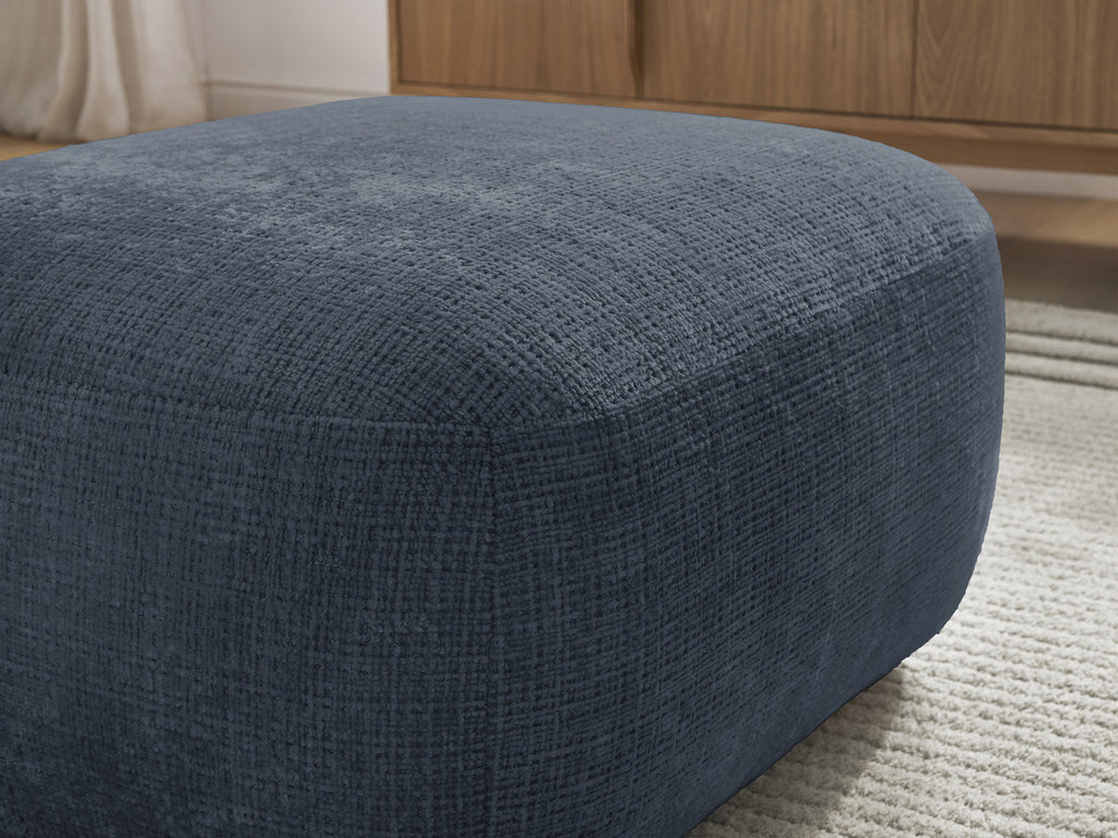 Denise - Pouffe - Textured Fabric
