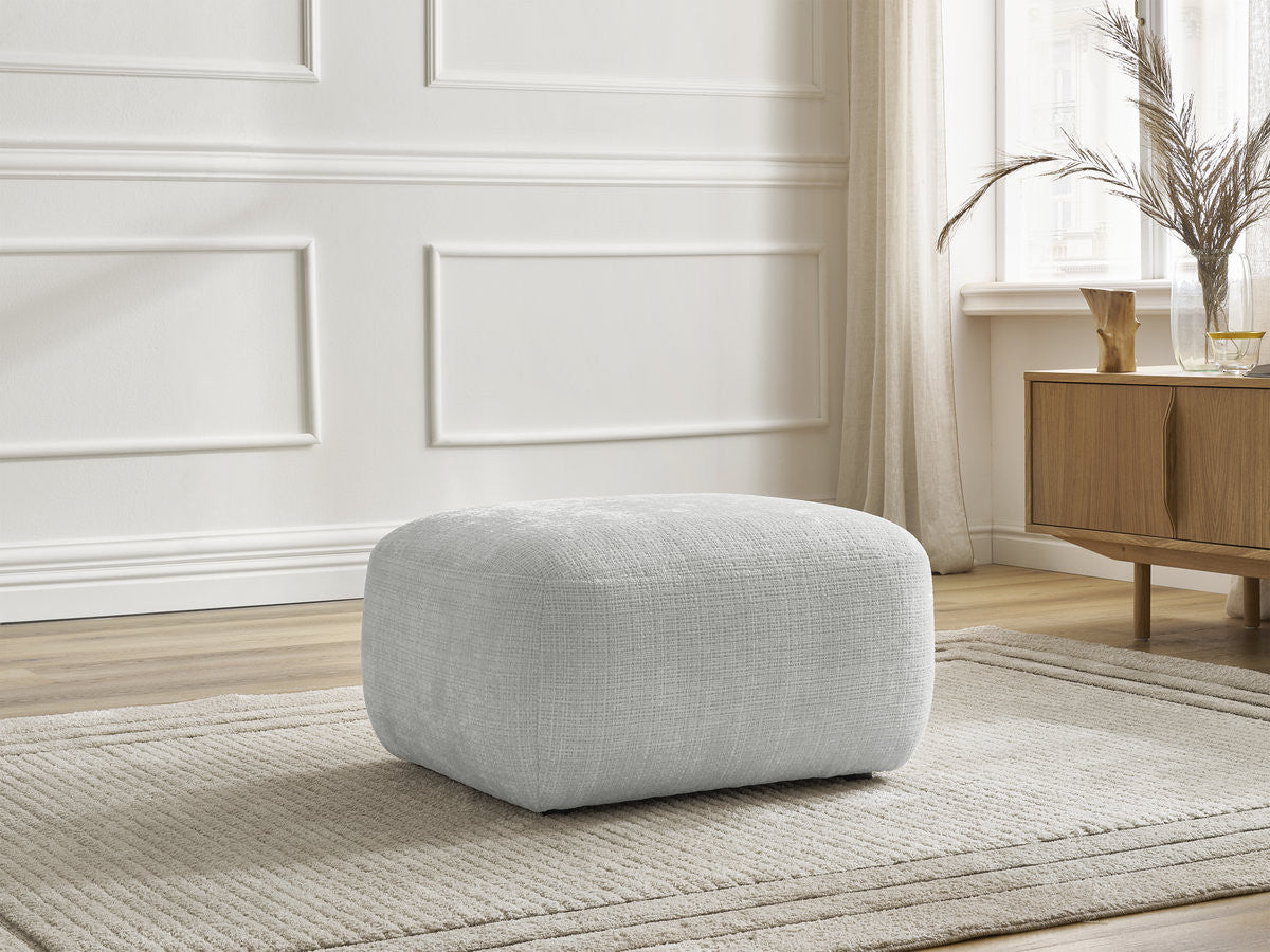 Denise - Pouffe - Textured Fabric
