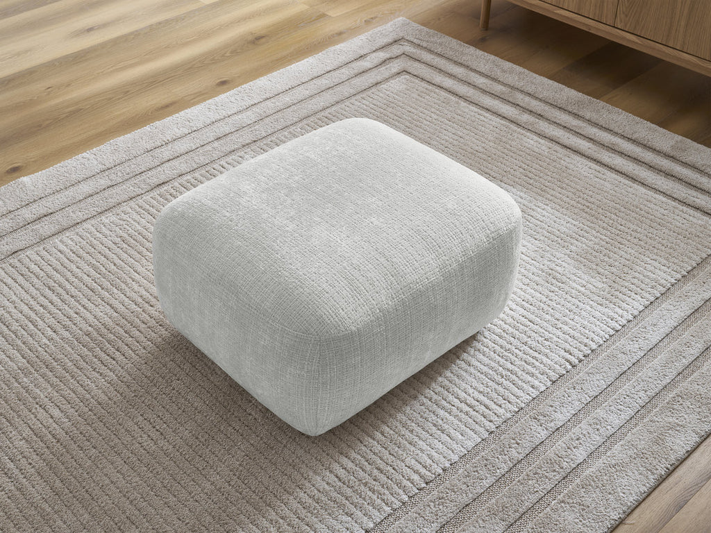Denise - Pouffe - Textured Fabric