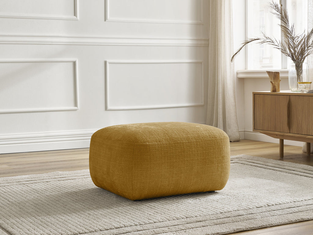 Denise - Pouffe - Textured Fabric
