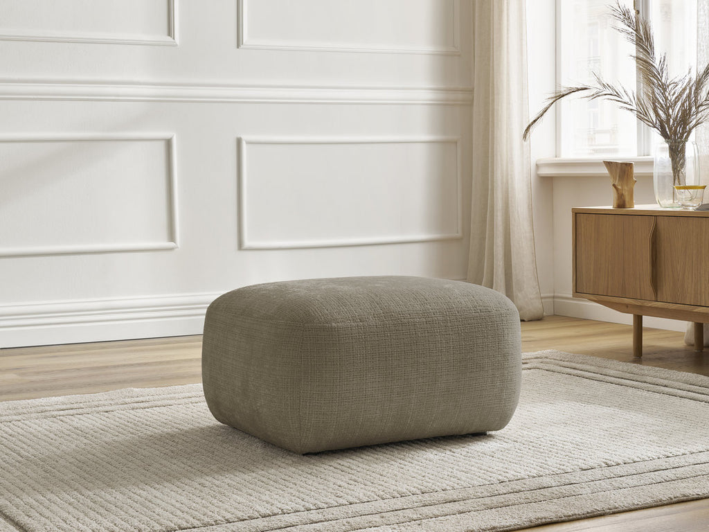 Denise - Pouffe - Textured Fabric