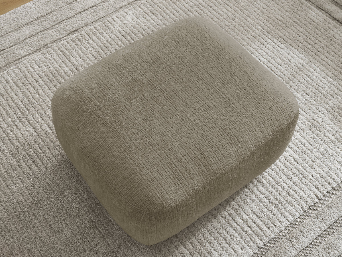 Denise - Pouffe - Textured Fabric