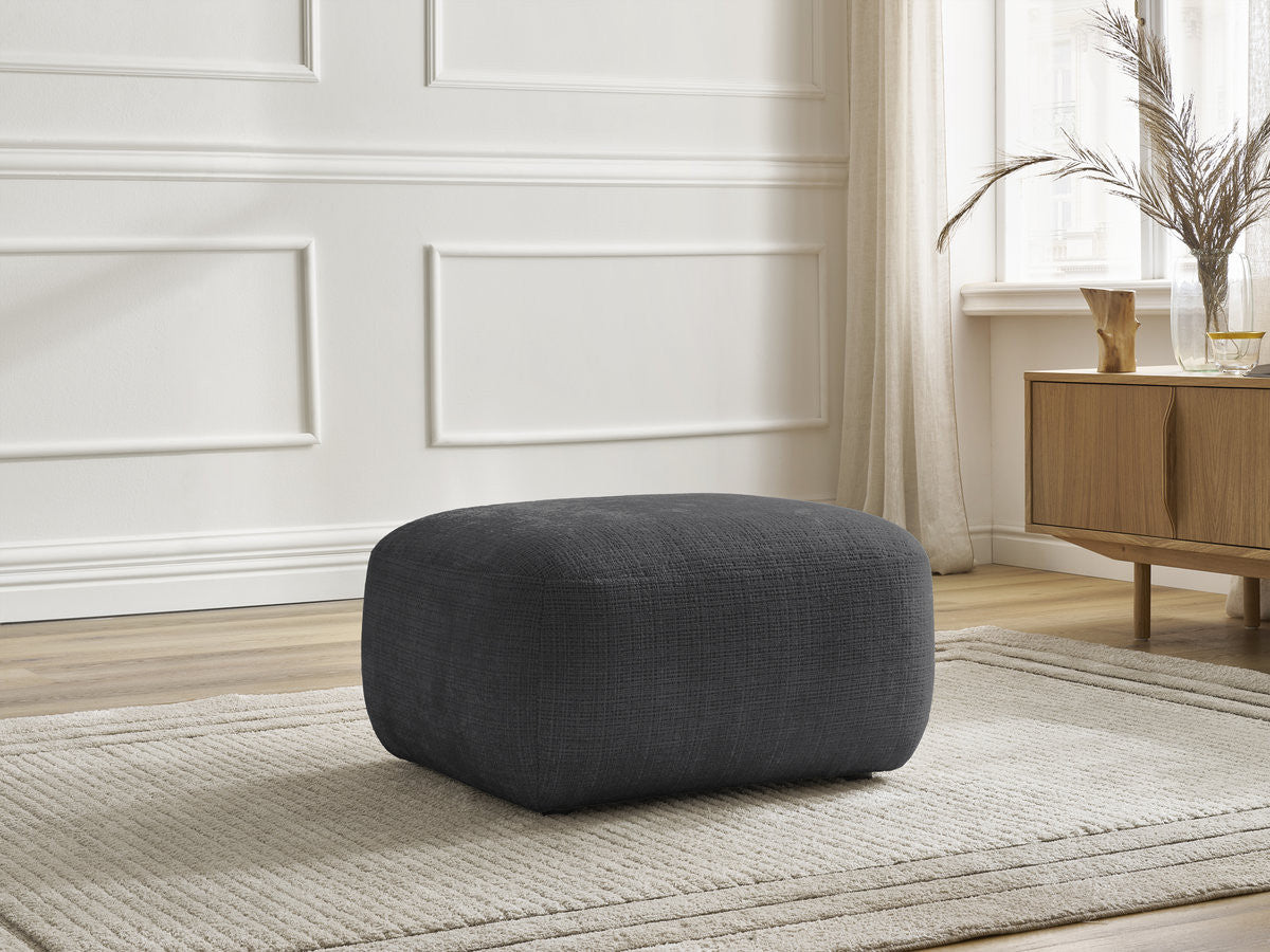 Denise - Pouffe - Textured Fabric
