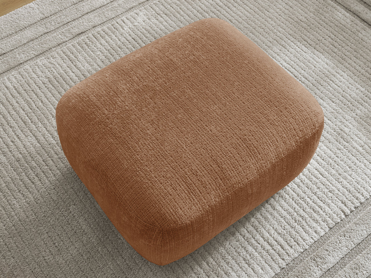 Denise - Pouffe - Textured Fabric