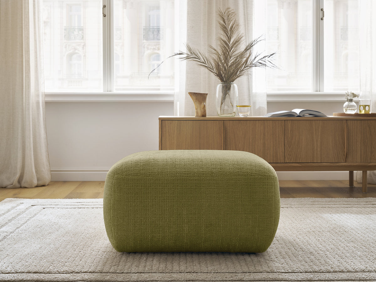 Denise - Pouffe - Textured Fabric