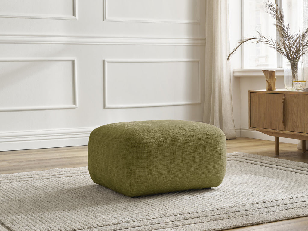 Denise - Pouffe - Textured Fabric