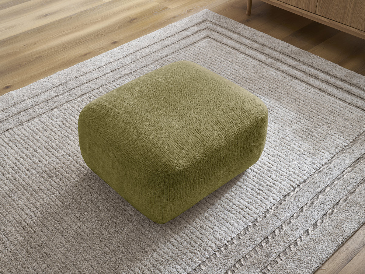 Denise - Pouffe - Textured Fabric