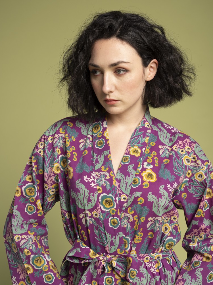 Kimono largo - Swainston purple