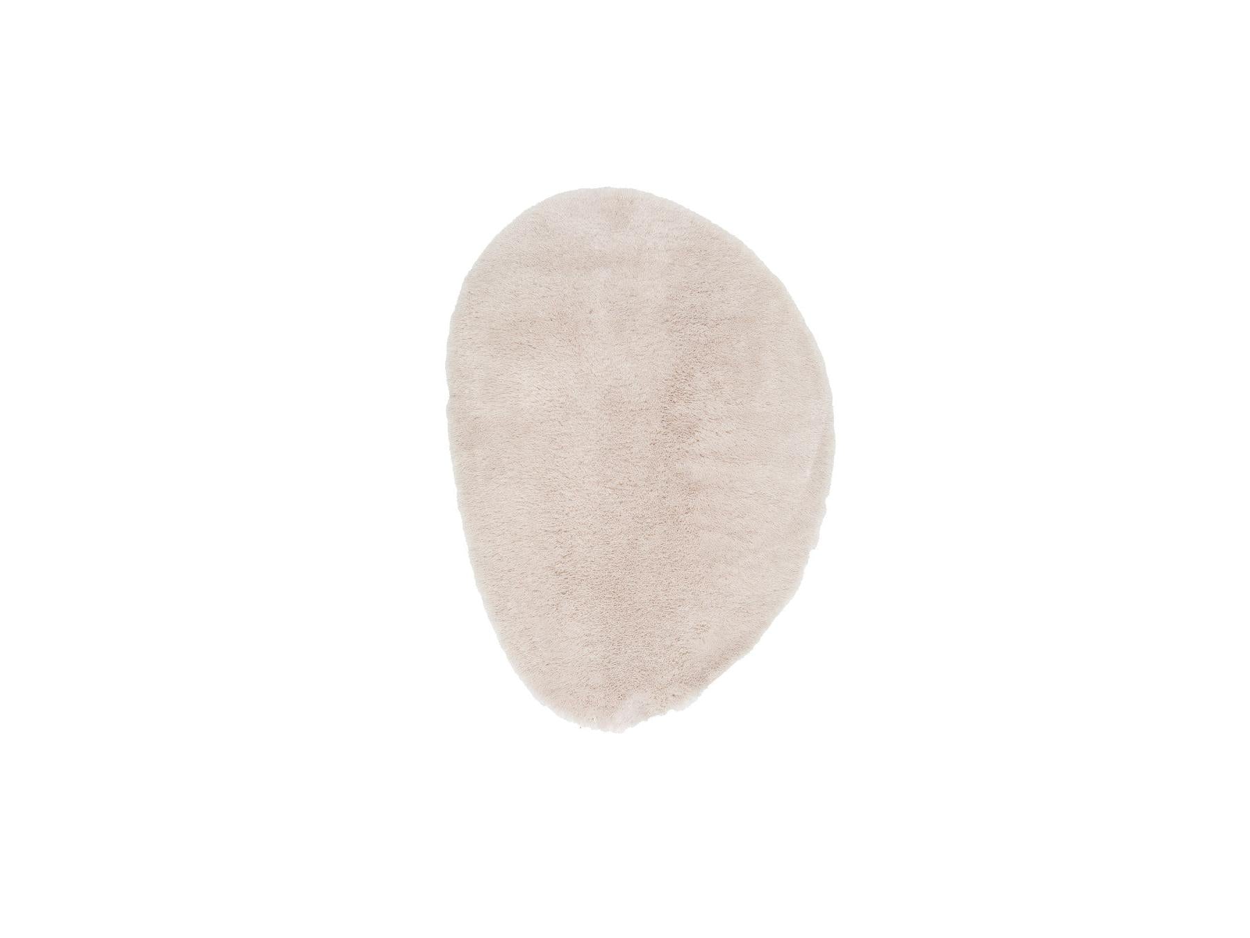 Colby - Long-Pile Rug - Plain Organic Shape