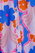 La camisa de flores azules de Jill