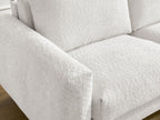 Cocoone - Sofá esquinero reversible convertible nuevo con apertura exprés - Tejido bouclé