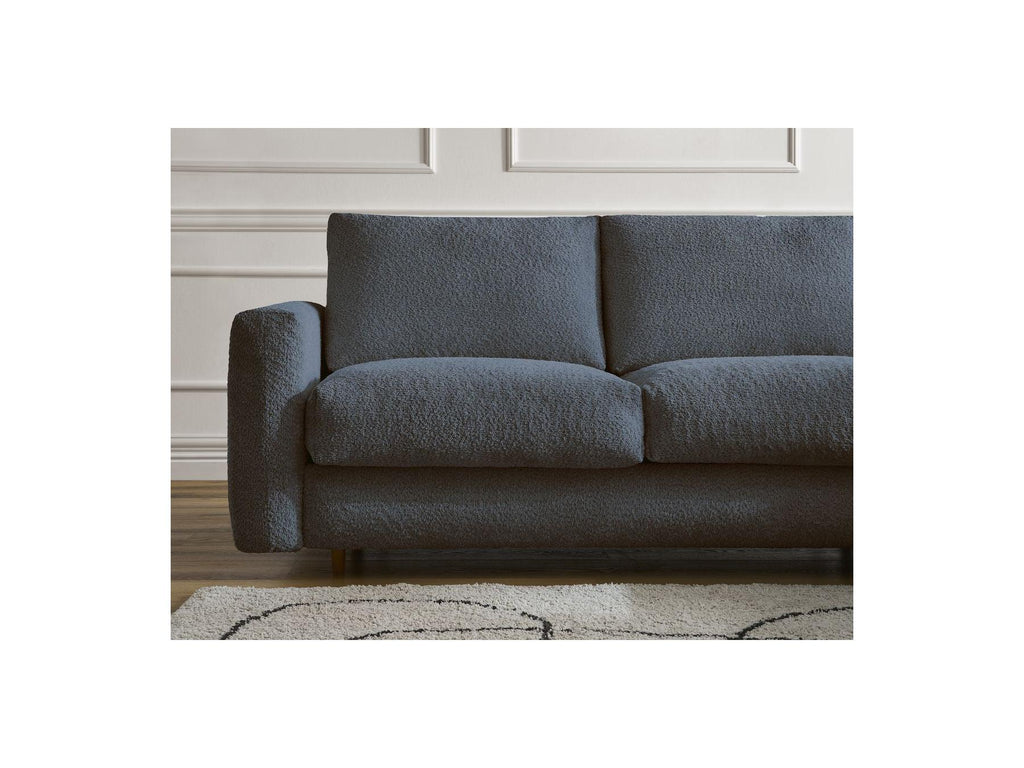 Cocoone - Sofá esquinero reversible convertible nuevo con apertura exprés - Tejido bouclé