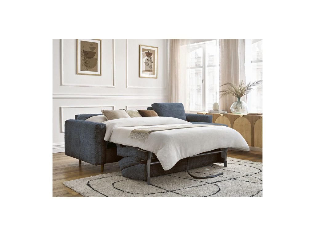 Cocoone - Sofá esquinero reversible convertible nuevo con apertura exprés - Tejido bouclé