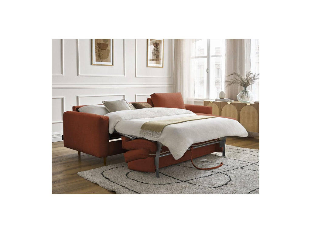 Cocoone - Canapé D'Angle Réversible Convertible Nouveau Ouverture Express - Tissu Lisse
