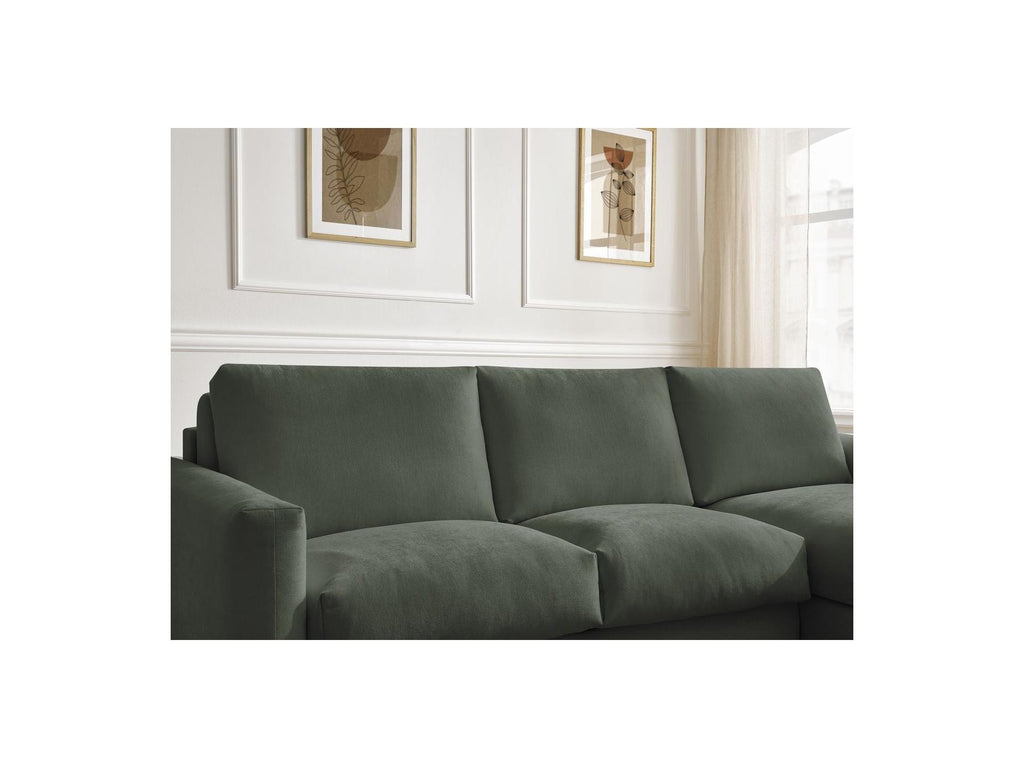 Cocoone - Canapé D'Angle Réversible Convertible Nouveau Ouverture Express - Tissu Lisse